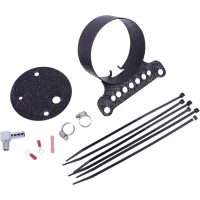 Instrumenthållare Enkel Svart Wrinkle DRAG SPECIALTIES