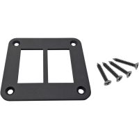 Instrumentpanel 2 Switch Aluminium Svart MOOSE RACING
