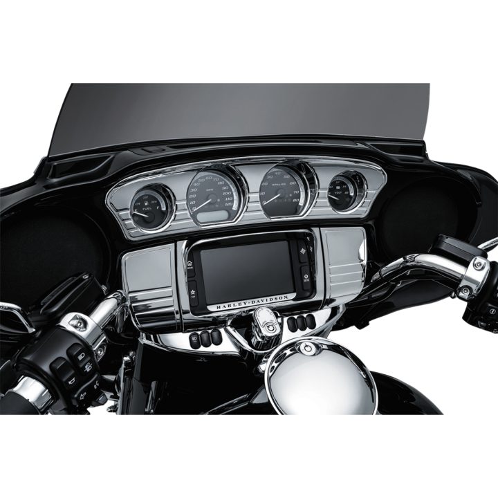Instrumentpanel Accent Krom KURYAKYN COVER SWITCH PANEL CHR – bild 3