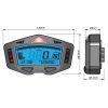 Instrumentpanel Db-03 Racing Svart KOSO NORTH AMERICA DASH PANEL RACE BLK/BLU – miniatyr 2