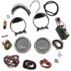 Instrumentpanel MVX-8K Series Svart Grå Krom DAKOTA DIGITAL GAUGE 2PK BLK/GRY/CH – miniatyr 1