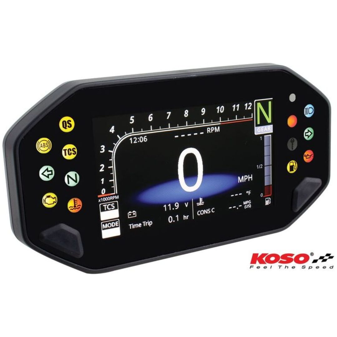 Instrumentpanel RX-4 Unlimited Multifunction TFT Universal KOSO