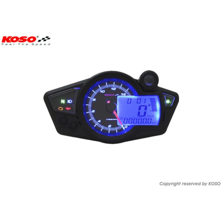 Instrumentpanel RX1N+ GP Style Svart KOSO – bild 3