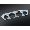 Instrumentpanel Tri-line Krom Accenter KURYAKYN TRIM GAUGE TRI-LINE CHR – miniatyr 1