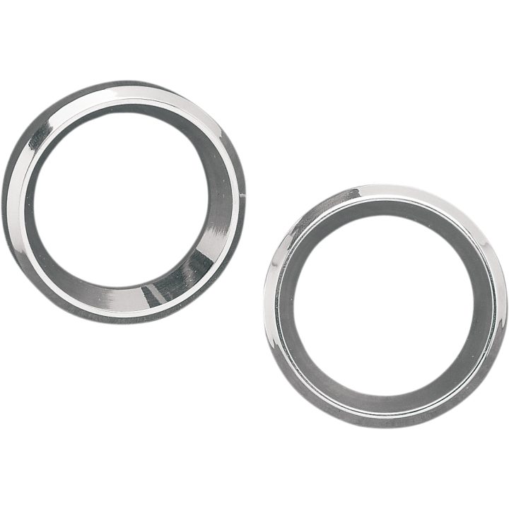 Instrumentpanelens Mätarhuskant Krom DRAG SPECIALTIES BEZEL 2 GAGE 86-12 FLHT – bild 3