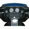 Instrumentpanelens Mätarhuskant Krom DRAG SPECIALTIES BEZEL SPEDO 96-99FLHT – miniatyr 2