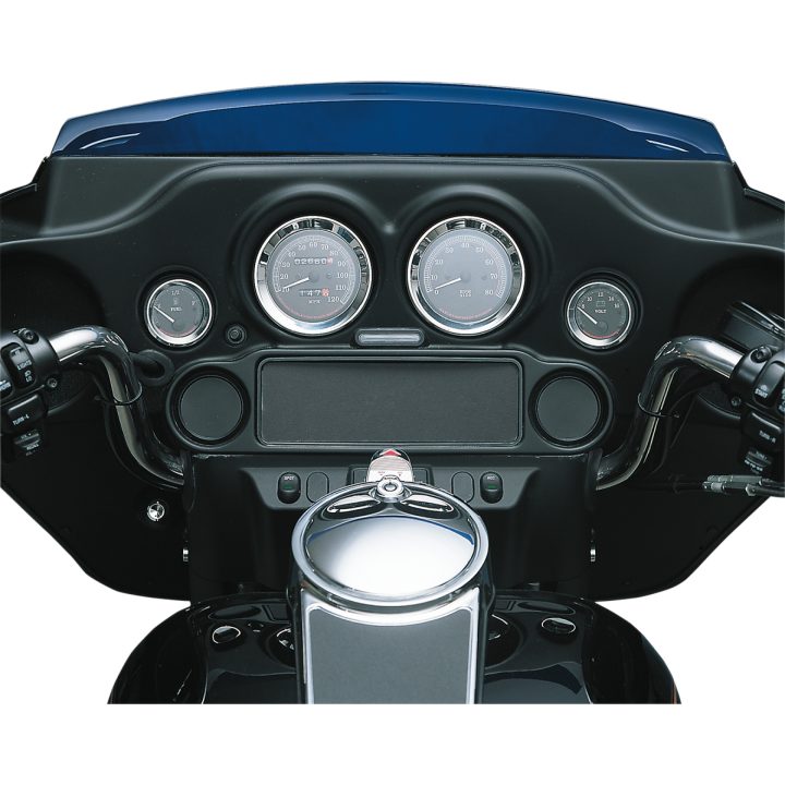 Instrumentpanelens Mätarhuskant Krom DRAG SPECIALTIES BEZEL SPEDO 96-99FLHT – bild 2