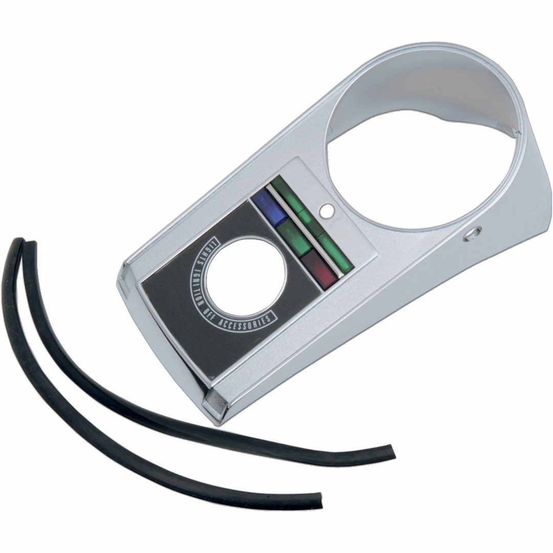 Instrumentpanelshus Electronic Speedometer Krom DRAG SPECIALTIES CHRM DASH F/91-95 S/TAIL