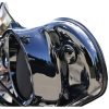 Instrumentpanelsskydd Svart LA CHOPPERS COVERS MIRROR MT BK 96-14 – miniatyr 3
