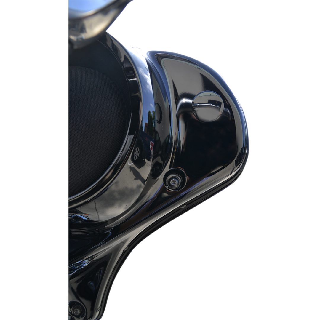 Instrumentpanelsskydd Svart LA CHOPPERS COVERS MIRROR MT BK 96-14 – bild 2