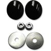 Instrumentpanelsskydd Svart LA CHOPPERS COVERS MIRROR MT BK 96-14 – miniatyr 1
