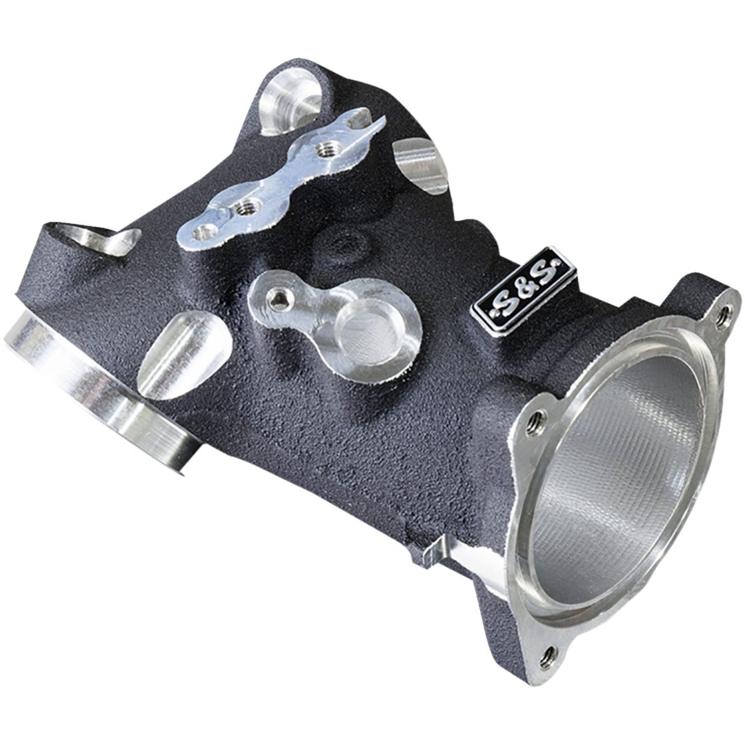 Insugningsrör 55 Mm Performance Svart Pulverlackerad S&S CYCLE