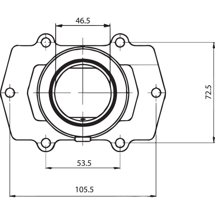 Insugsgummin Standard KIMPEX CARB FLANGE ARCTIC – bild 2