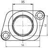Insugsgummin Standard KIMPEX CARB FLANGE, POLARIS – miniatyr 3
