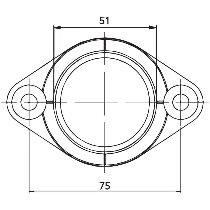 Insugsgummin Standard KIMPEX CARB FLANGE, YAMAHA – bild 2