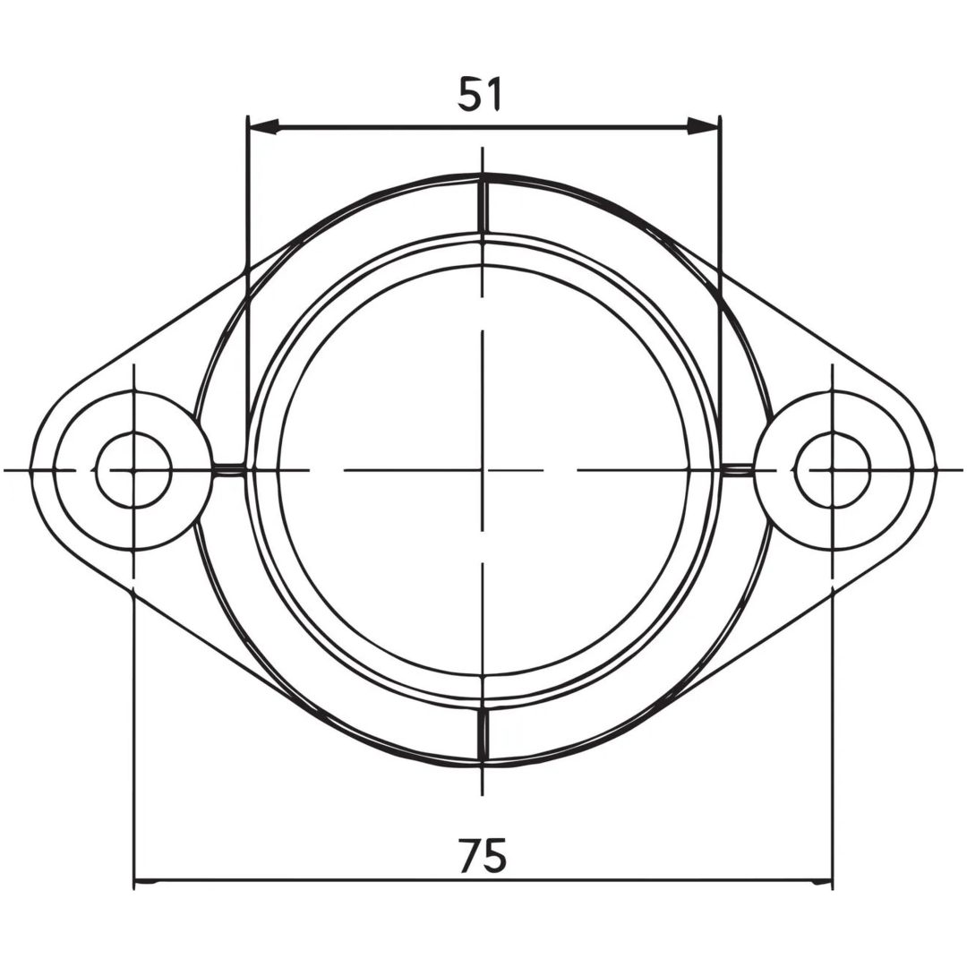 Insugsgummin Standard KIMPEX CARB FLANGE, YAMAHA – bild 3