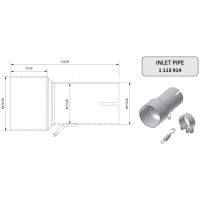 Insugsrör 55 > 41 mm MIVV