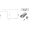 Insugsrör 55 > 44 mm MIVV – miniatyr 1