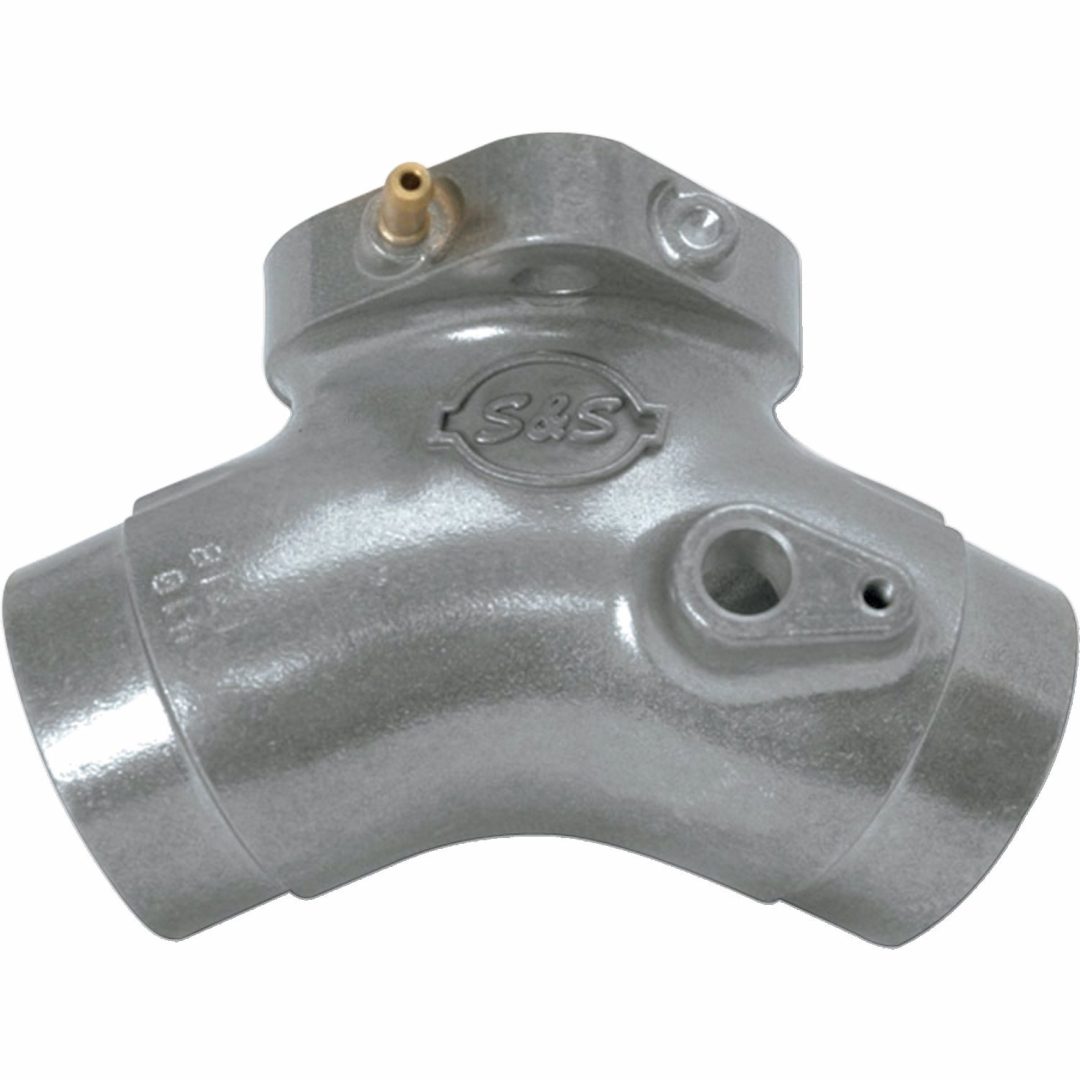 Insugsrör Flange Mount För Super G Carbs Silver S&S Cycle