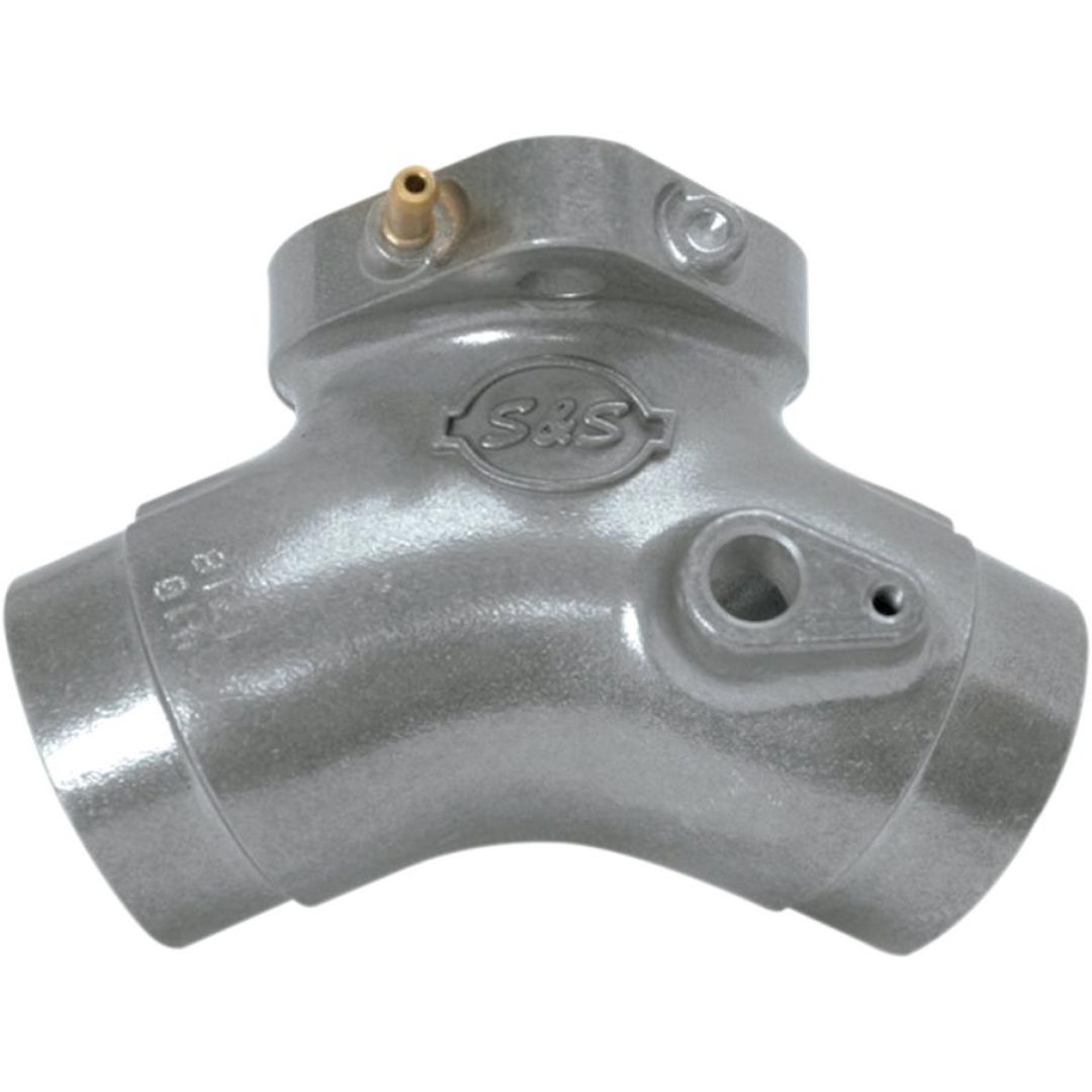 Insugsrör Flange Mount För Super G Carbs Silver S&S Cycle