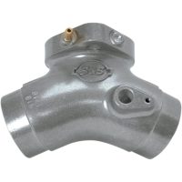 Insugsrör Flange Mount För Super G Carbs Silver S&S Cycle