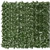 Insynsskydd mörkgröna blad vidaXL 300 x 150 cm – miniatyr 3