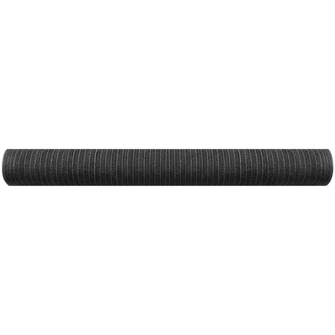 Insynsskyddsnät antracit 1,2x10 m HDPE 150 g/m² vidaXL 1.2 x 10 m (150 g) – bild 3