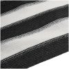Insynsskyddsnät antracit och vit 1,5x25 m HDPE 75 g/m² vidaXL 1.5 x 25 m (75 g) – miniatyr 5