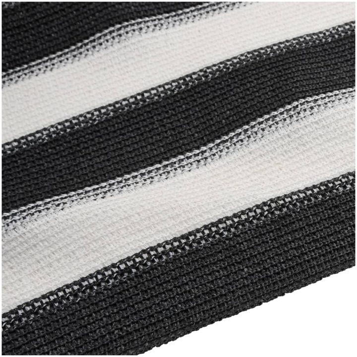 Insynsskyddsnät antracit och vit 2x10 m HDPE 150 g/m² vidaXL 2 x 10 m (150 g) – bild 5