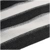 Insynsskyddsnät antracit och vit 2x25 m HDPE 75 g/m² vidaXL 2 x 25 m (75 g) – miniatyr 5