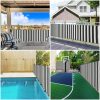Insynsskyddsnät antracit och vit 2x25 m HDPE 75 g/m² vidaXL 2 x 25 m (75 g) – miniatyr 7