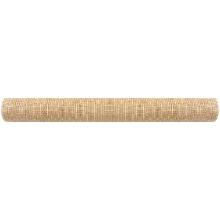 Insynsskyddsnät beige 2x25 m HDPE 150 g/m² vidaXL 2 x 25 m (150 g) – bild 3