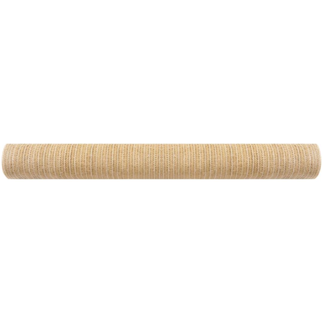 Insynsskyddsnät beige 2x50 m HDPE 75 g/m² vidaXL 2 x 50 m (75 g) – bild 3