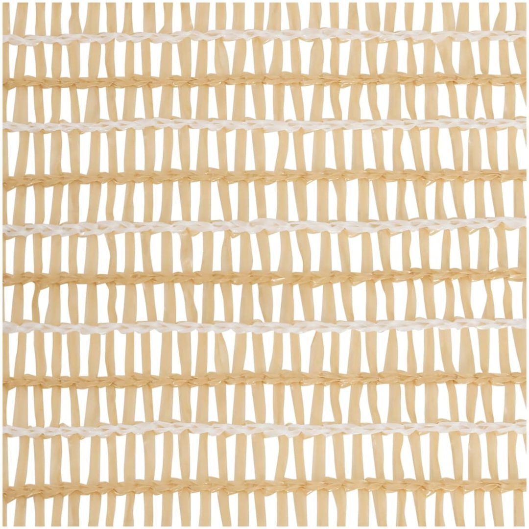 Insynsskyddsnät beige 2x50 m HDPE 75 g/m² vidaXL 2 x 50 m (75 g) – bild 4