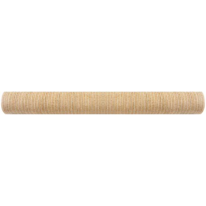 Insynsskyddsnät beige 3,6x25 m HDPE 195 g/m² vidaXL 3.6 x 25 m (195 g) – bild 3