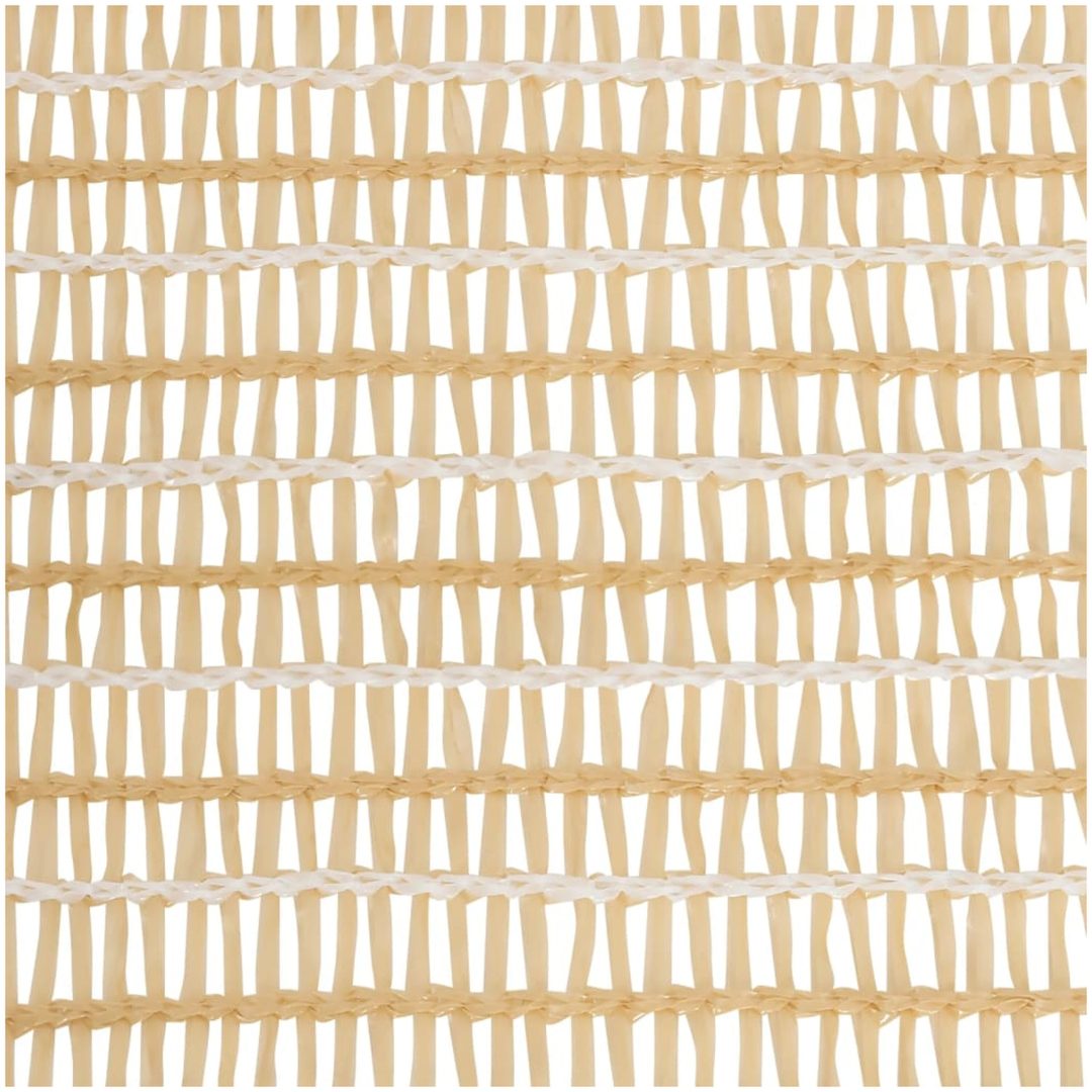 Insynsskyddsnät beige 3,6x50 m HDPE 150 g/m² vidaXL 3.6 x 50 m (150 g) – bild 4