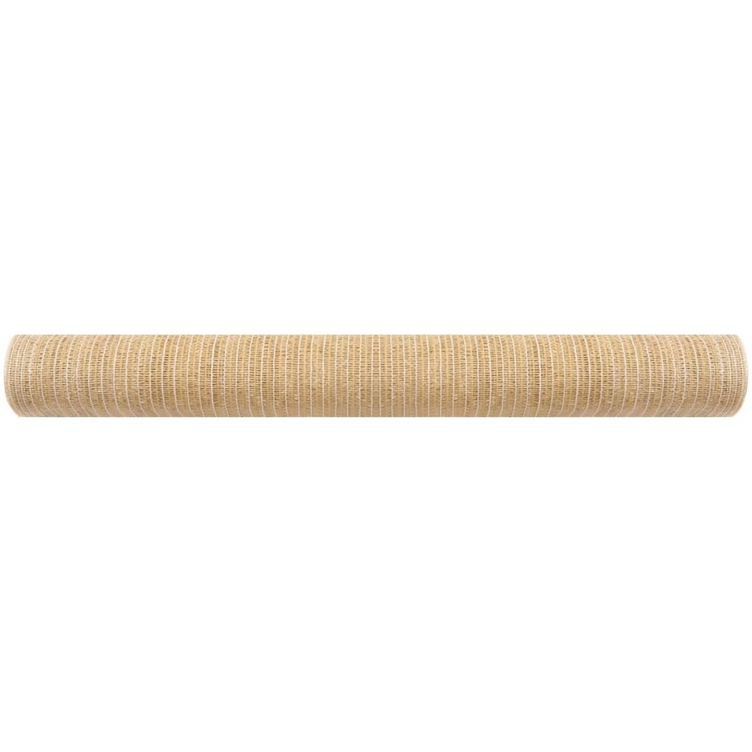 Insynsskyddsnät beige 3,6x50 m HDPE 75 g/m² vidaXL 3.6 x 50 m (75 g) – bild 3