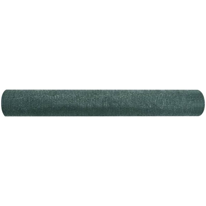 Insynsskyddsnät grön 1,2x10 m HDPE 75 g/m² vidaXL 1.2 x 10 m (75 g) – bild 2