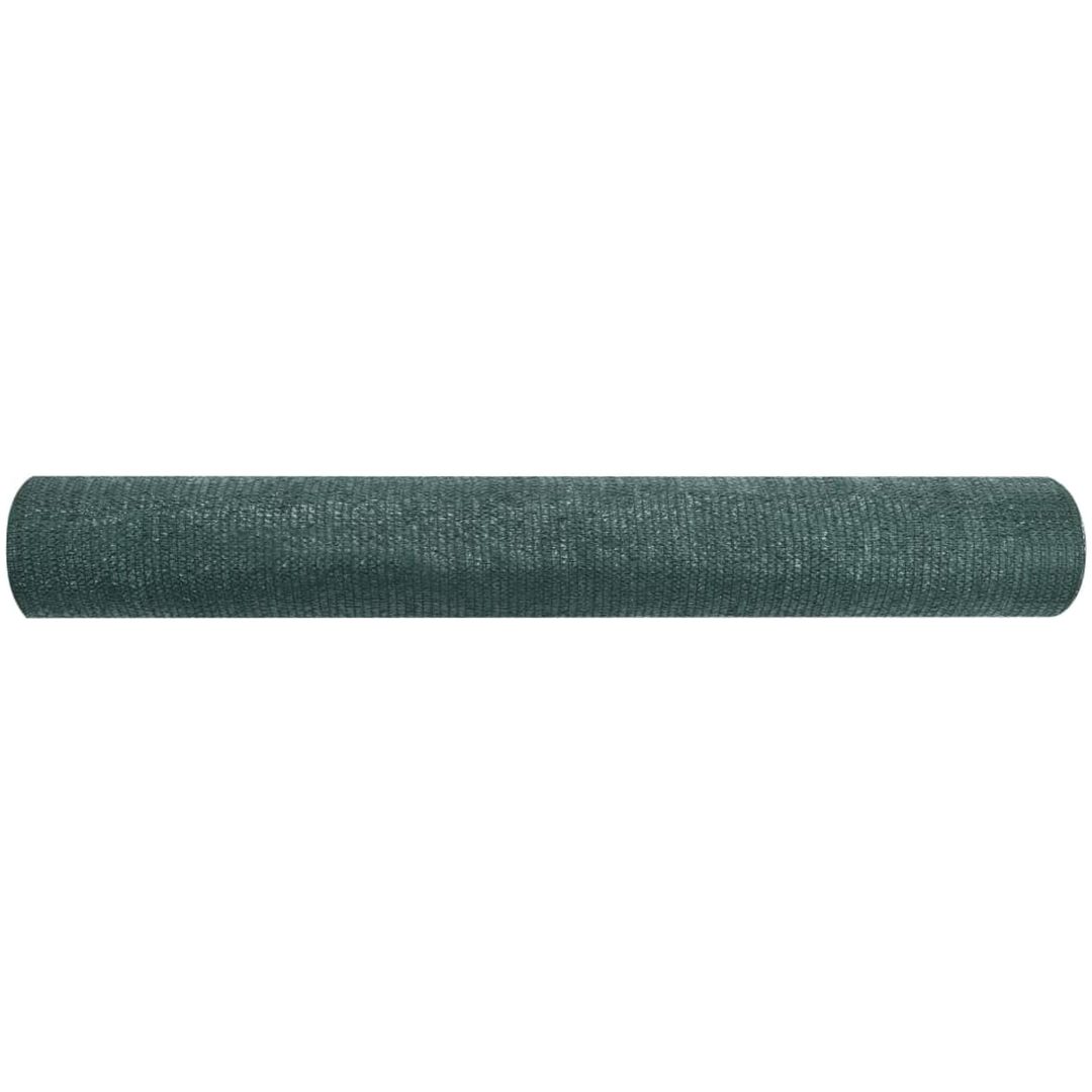 Insynsskyddsnät grön 2x10 m HDPE 75 g/m² vidaXL 2 x 10 m (75 g) – bild 2