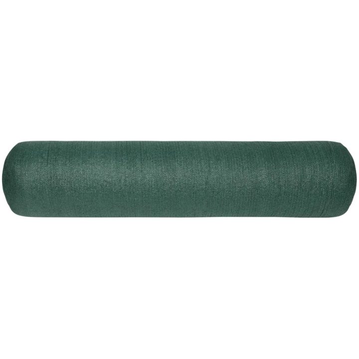 Insynsskyddsnät grön 2x25 m HDPE 150 g/m² vidaXL 2 x 25 m (150 g) – bild 2