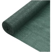 Insynsskyddsnät grön 2x50 m HDPE 75 g/m² vidaXL