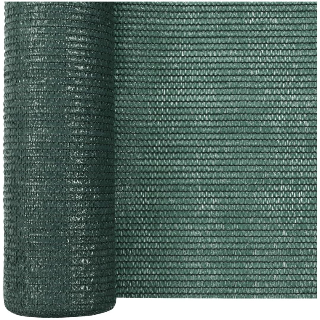 Insynsskyddsnät grön 3,6x10 m HDPE 75 g/m² vidaXL 3.6 x 10 m (75 g) – bild 3