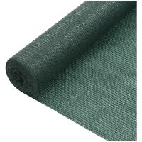 Insynsskyddsnät grön 3,6x10 m HDPE 75 g/m² vidaXL
