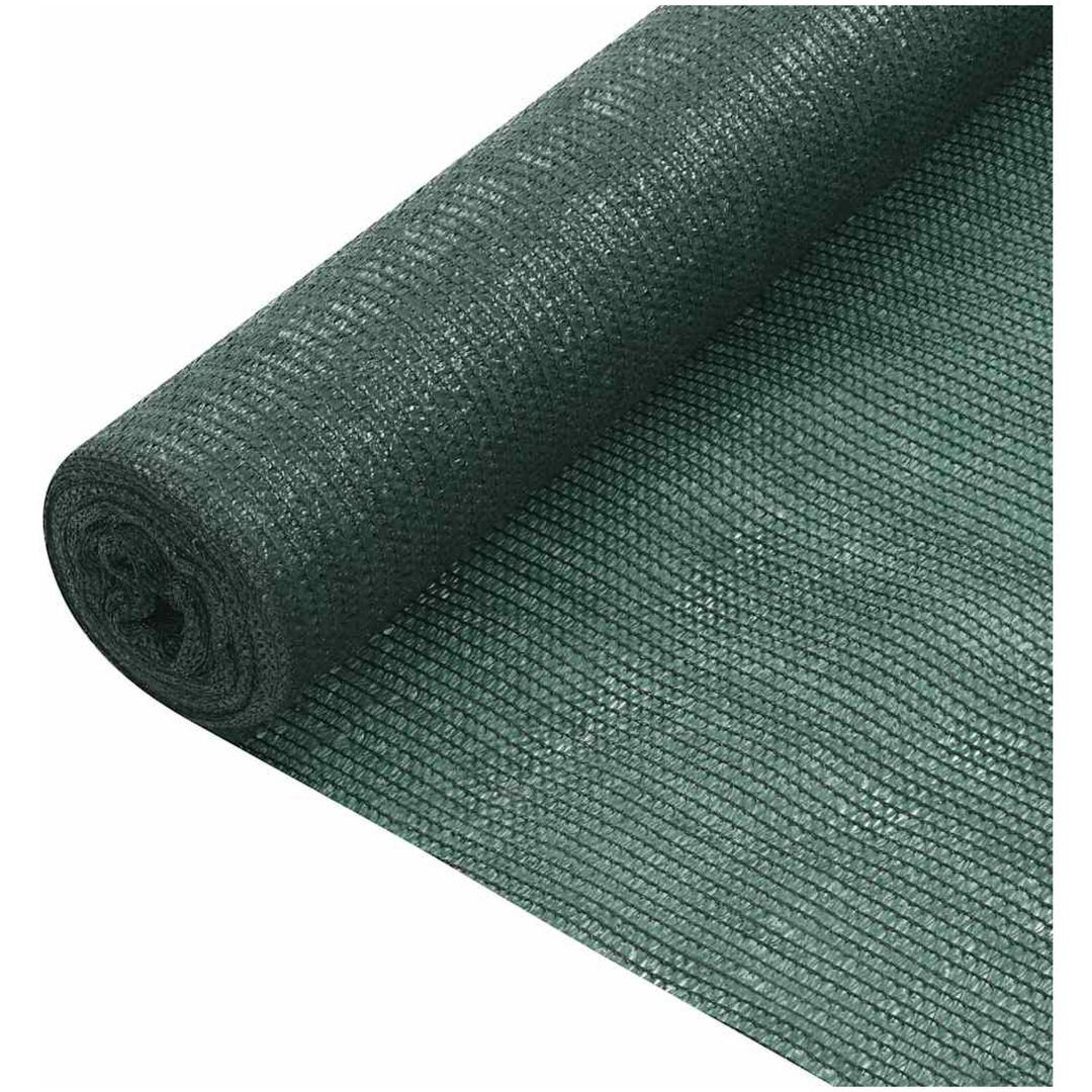 Insynsskyddsnät grön 3,6x50 m HDPE 75 g/m² vidaXL 3.6 x 50 m (75 g)