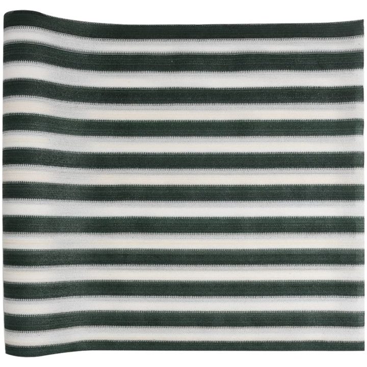 Insynsskyddsnät grön och vit 1,5x10 m HDPE 195 g/m² vidaXL 1.5 x 10 m (195 g) – bild 2