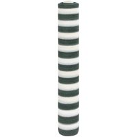 Insynsskyddsnät grön och vit 1,5x10 m HDPE 195 g/m² vidaXL
