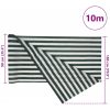 Insynsskyddsnät grön och vit 1,8x10 m HDPE 195 g/m² vidaXL 1.8 x 10 m (195 g) – miniatyr 8