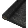Insynsskyddsnät HDPE svart vidaXL 2 x 10 m – miniatyr 1