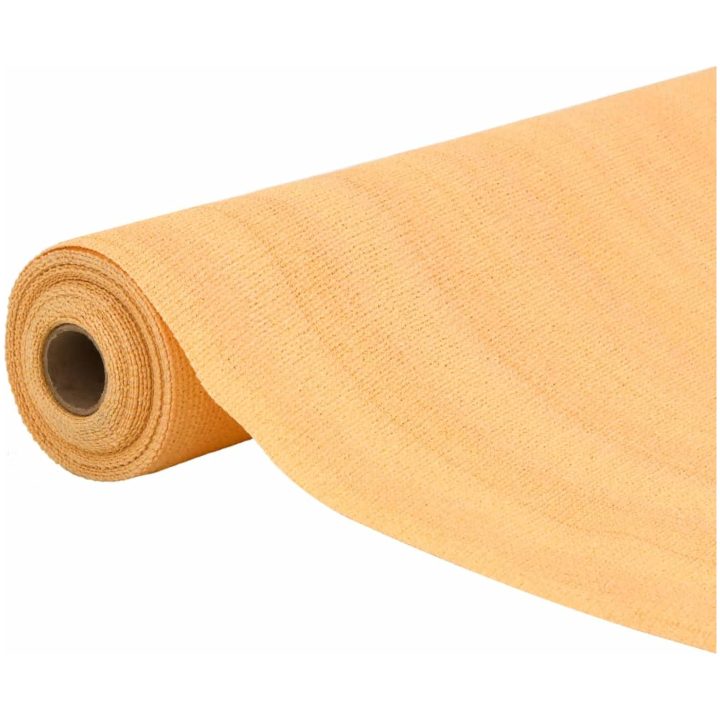 Insynsskyddsnät sand 1x25 m HDPE 150 g/m² vidaXL 1 x 25 m (150 g) – bild 5