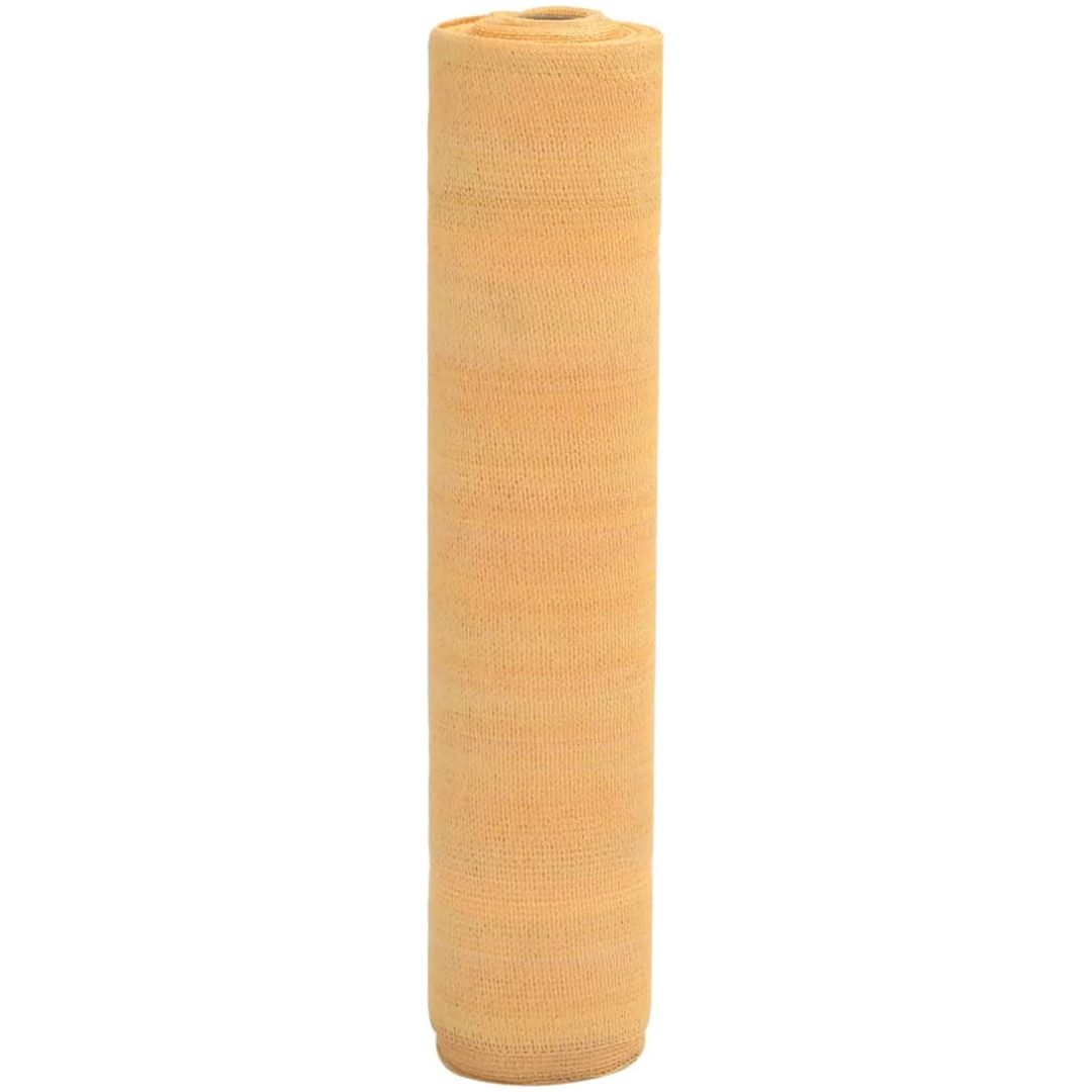 Insynsskyddsnät sand 1x25 m HDPE 150 g/m² vidaXL 1 x 25 m (150 g)